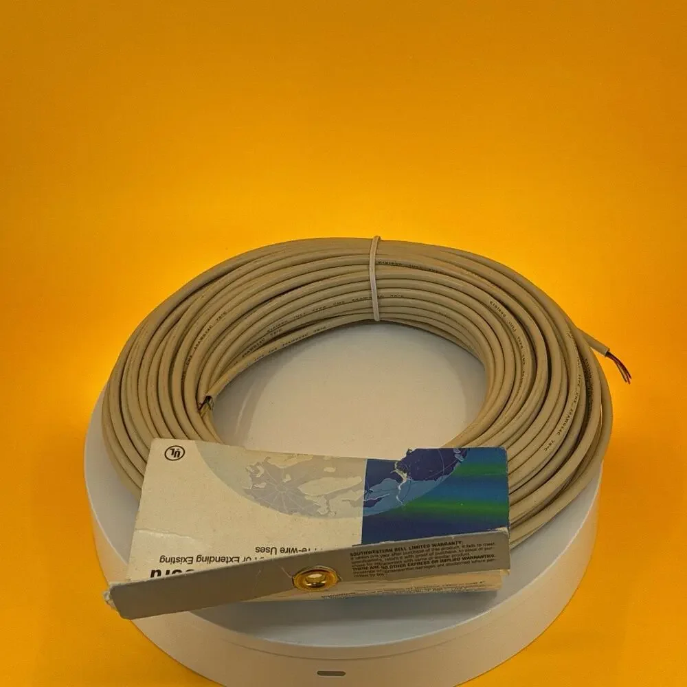 New Southern Bell 100' Telephone Cord - Long & Durable